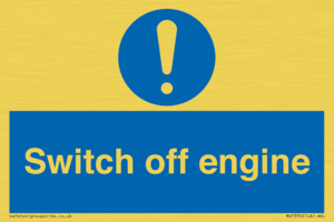 MV7370: Switch off engine