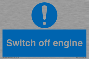 MV7370: Switch off engine