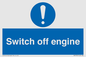 MV7370: Switch off engine