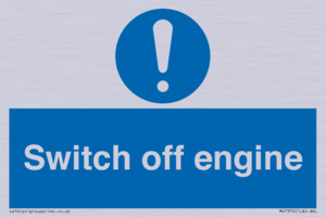 MV7370: Switch off engine