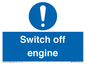 MV7370: Switch off engine