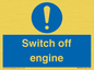 MV7370: Switch off engine