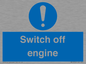 MV7370: Switch off engine