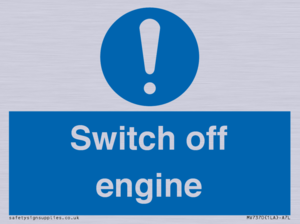 MV7370: Switch off engine