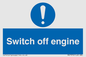 MV7370: Switch off engine