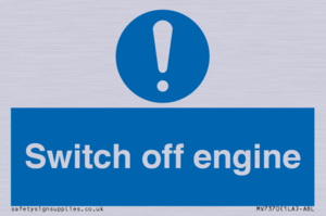 MV7370: Switch off engine