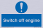 MV7370: Switch off engine