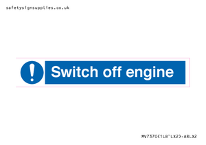 MV7370: Switch off engine