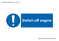 MV7370: Switch off engine