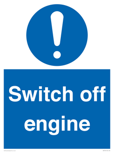 MV7370: Switch off engine