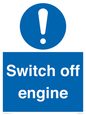 MV7370: Switch off engine