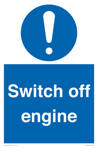 MV7370: Switch off engine