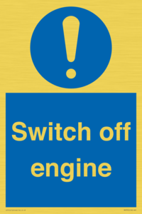 MV7370: Switch off engine