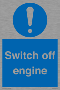 MV7370: Switch off engine