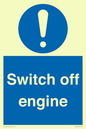 MV7370: Switch off engine