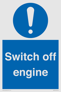 MV7370: Switch off engine