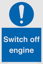 MV7370: Switch off engine