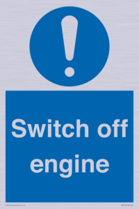 MV7370: Switch off engine