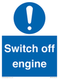 MV7370: Switch off engine