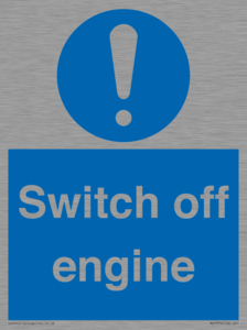 MV7370: Switch off engine