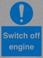 MV7370: Switch off engine