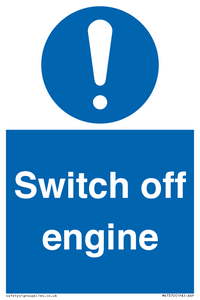 MV7370: Switch off engine