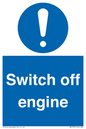 MV7370: Switch off engine