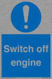 MV7370: Switch off engine