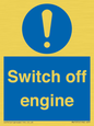 MV7370: Switch off engine