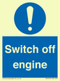MV7370: Switch off engine