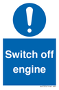 MV7370: Switch off engine