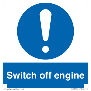 MV7370: Switch off engine