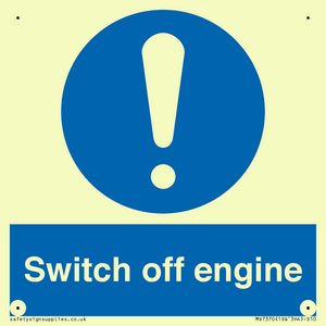 MV7370: Switch off engine