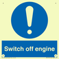 MV7370: Switch off engine
