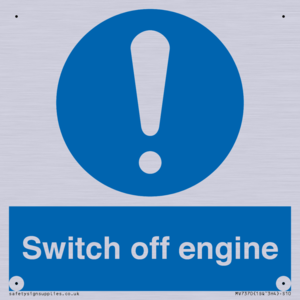 MV7370: Switch off engine