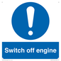 MV7370: Switch off engine