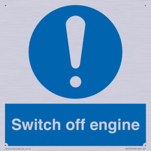 MV7370: Switch off engine