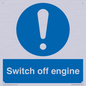 MV7370: Switch off engine