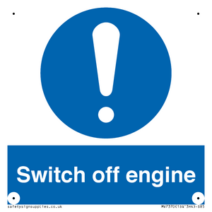 MV7370: Switch off engine