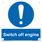 MV7370: Switch off engine