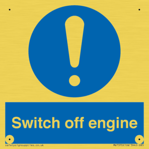 MV7370: Switch off engine