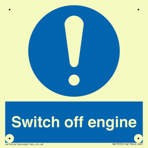 MV7370: Switch off engine