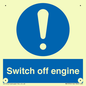 MV7370: Switch off engine