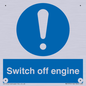 MV7370: Switch off engine