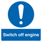 MV7370: Switch off engine