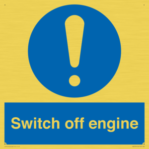MV7370: Switch off engine