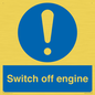 MV7370: Switch off engine