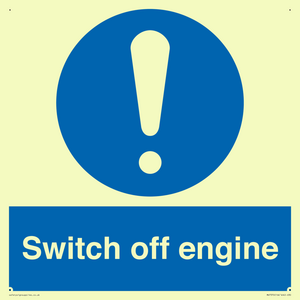 MV7370: Switch off engine