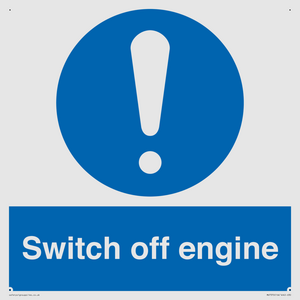 MV7370: Switch off engine