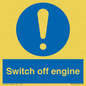 MV7370: Switch off engine